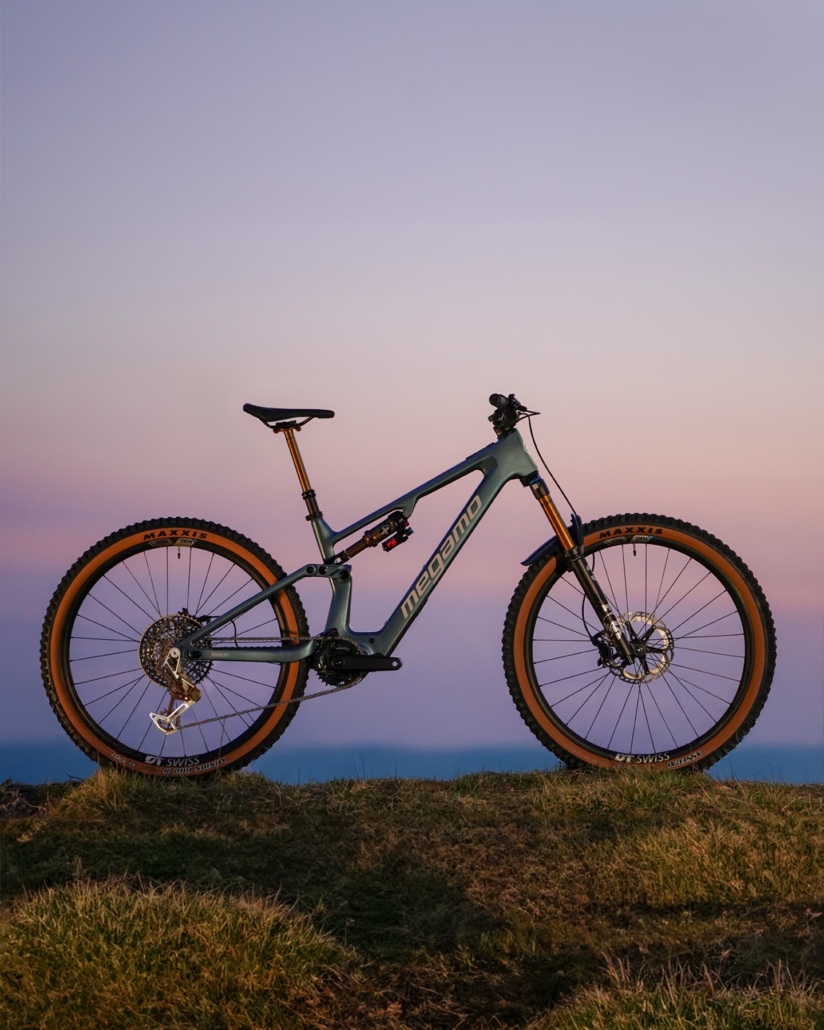 megamo reason vtt électrique avec moteur DJI Avinox